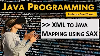 XML to Java Mapping using SAX