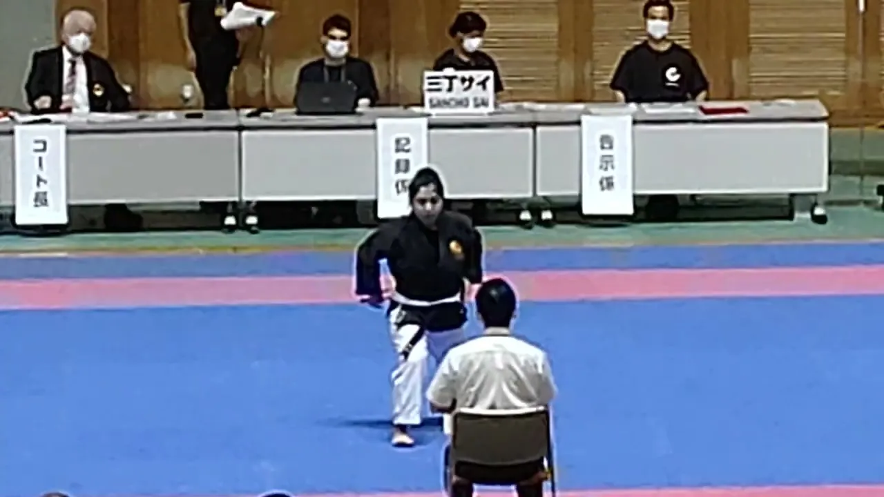 沖縄空手2022 世界大会３位🥉　三丁の釵