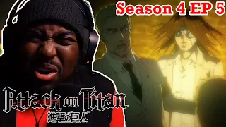 Mans got bodied FRAME 1 of his own war... CRAZY - Attack On Titan Season 4 Episode 5 Reaction