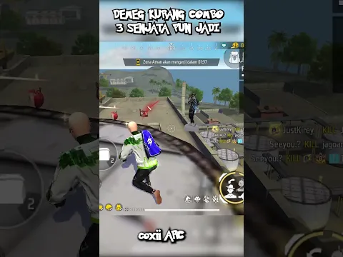 DEMEG KURANG COMBO 3 SENJATA PUN JADI