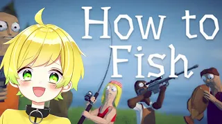 魚を釣って撃ち落とすゲームします【How to Fish】