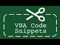 Microsoft VBA ActiveCell Practice