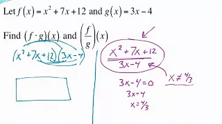 Multiplying and dividing functions New notation