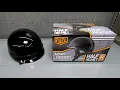 FUEL MOTORCYCLE HALF HELMET DOT APPROVED AT WALMART SHOP WITH ME SHOPPING CLOSE UP LOOK