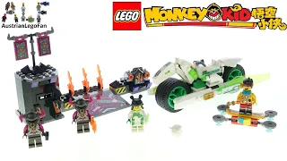 LEGO Monkie Kid 80006 White Dragon Horse Bike - Lego Speed Build Review