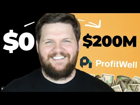 How To Bootstrap A SaaS Company From $0 to $200M | ProfitWell Founder Patrick Campbell thumbnail