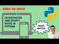 Interpreter And Script Mode In Python Pydroid