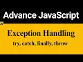 Complete JavaScript Exception Error Handling in a Single Best for JavaScript Beginner