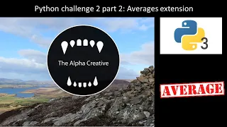 Python Challenge 2 Part 2 Averages Extension