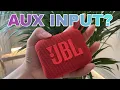 Does JBL GO 4 Have Aux Input or Bluetooth Only