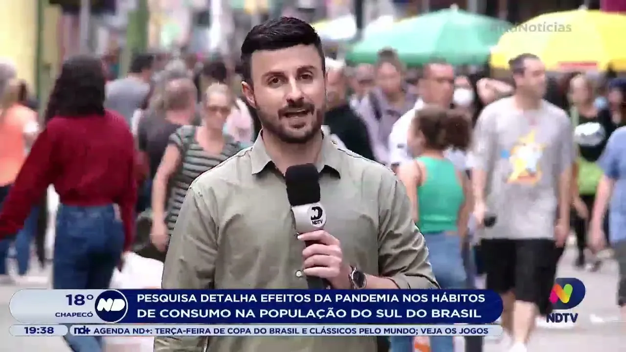 Pesquisa aponta efeitos da pandemia nos hábitos de consumo da população