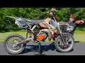 Seller Made HUGE Mistake Rebuilding This 600 2-Stroke Dirt Bike WON T RUN