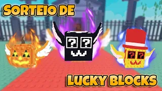 Sorteio de Lucky Blocks no Roube um Brainrot #roblox #roubeumbrainrot