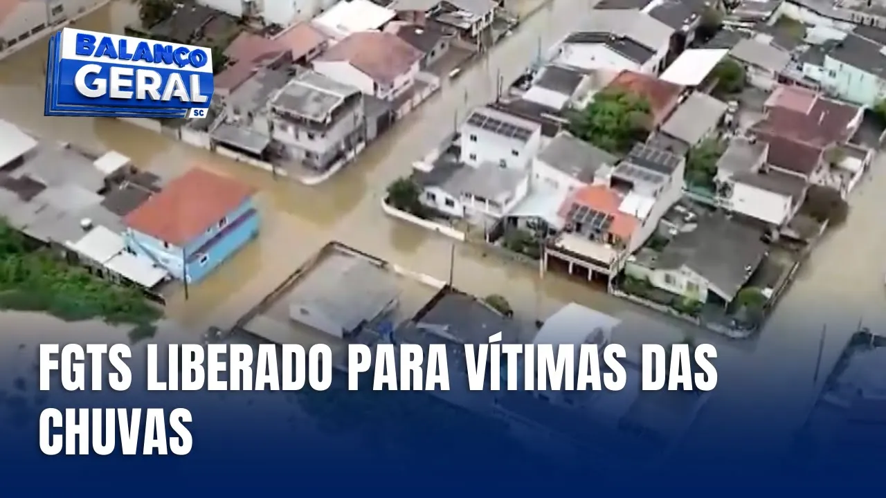 Moradores de São José podem sacar FGTS emergencial após chuvas
