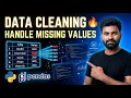 Data Cleaning in Pandas Handle Missing Values in Python Data Science Lecture 18