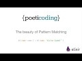 The Beauty of Pattern Matching in Elixir