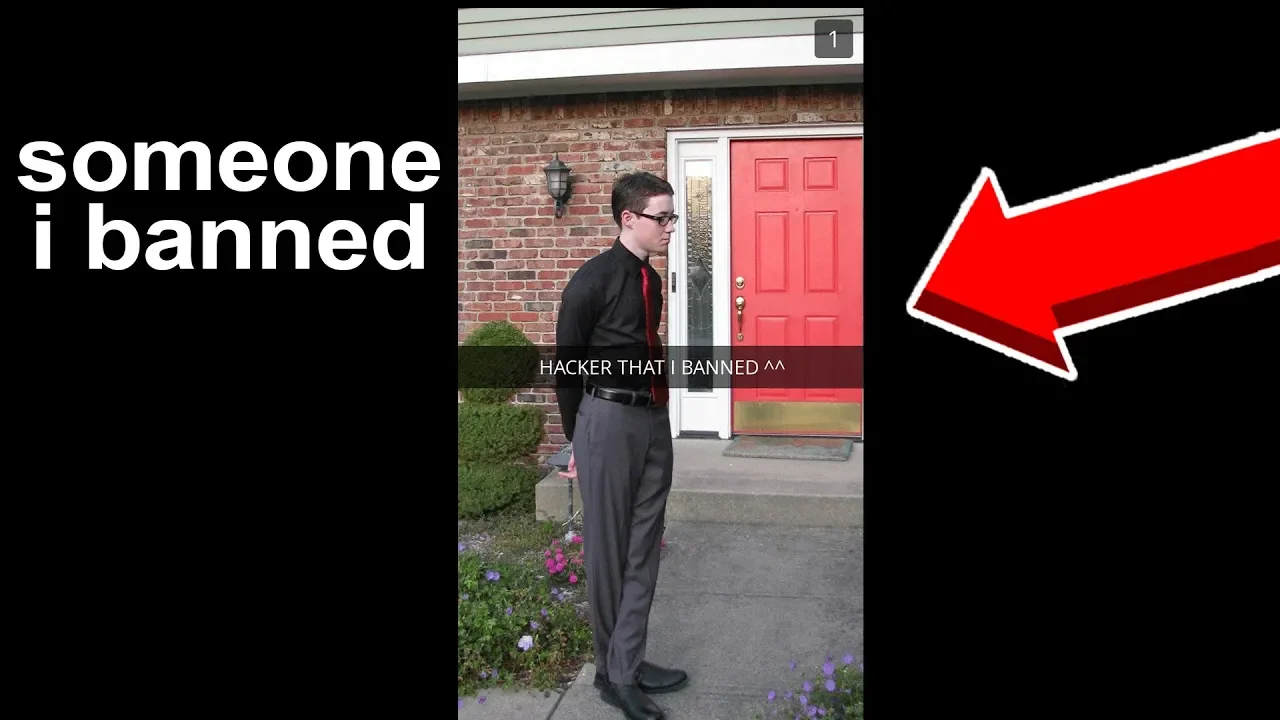 angry hacker I banned showed up on my doorstep IRL