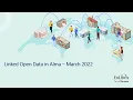 Linked Open Data Theme for the Alma 2022 Roadmap