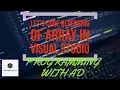 LET S CODE REVERSING OF ARRAY IN VISUAL STUDIO