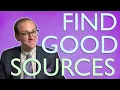 Finding Good Sources for Specific Arguments