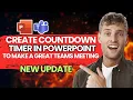 How to Create a Countdown Timer in PowerPoint to Make a Great Teams Meeting 2026 Full Guide