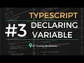 Typescript Tutorial for Beginners in Hindi Variable Declaration in Typescript in Hindi