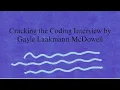 Cracking the Coding Interview by Gayle Laakmann McDowell Book overview