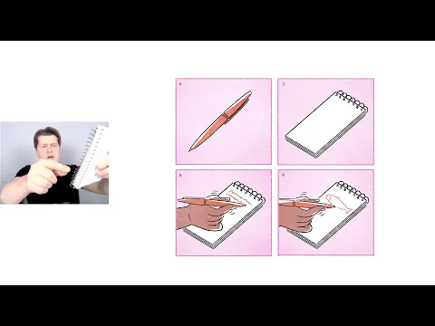 Pen and Notepad 🖊📒✍ Learn Basic English Vocabulary | Easy English Comprehensible Input for Beginners