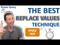 The Fastest Replace Values method using a list in Power Query