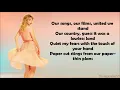 Taylor Swift - Death By A Thousand Cuts