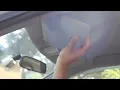 How to Replace Driver Side Sun Visor in 2011 Honda Accord