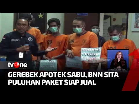 BNN Gerebek Apotek Sabu di Bali yang Dikelola Satu Keluarga