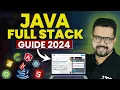 JAVA FULL STACK COURSE GUIDE Developer Learning Path 2024