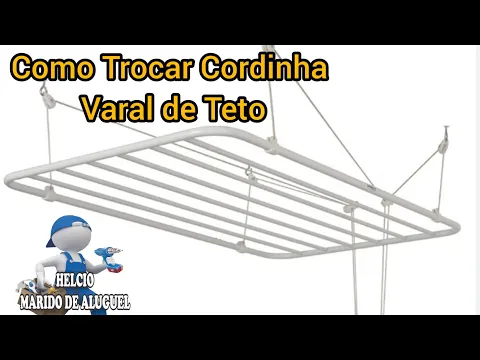 Download MP3 Como Trocar Cordinha Varal de Teto Simples