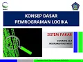 3 Konsep Dasar Pemrograman Logika