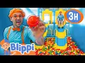 Lagu Blippi \u0026 Layla Play Ball Pit Games | Blippi and Meekah Best Friend Adventures | Educational Videos