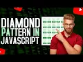 Diamond pattern in javascript Interview questions for beginners
