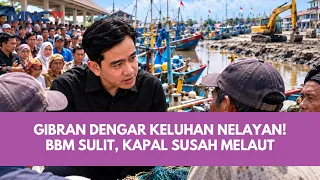NELAYAN CILACAP CURHAT KE GIBRAN! Solar Susah Didapat, Sungai Dangkal Bikin Sulit Melaut
