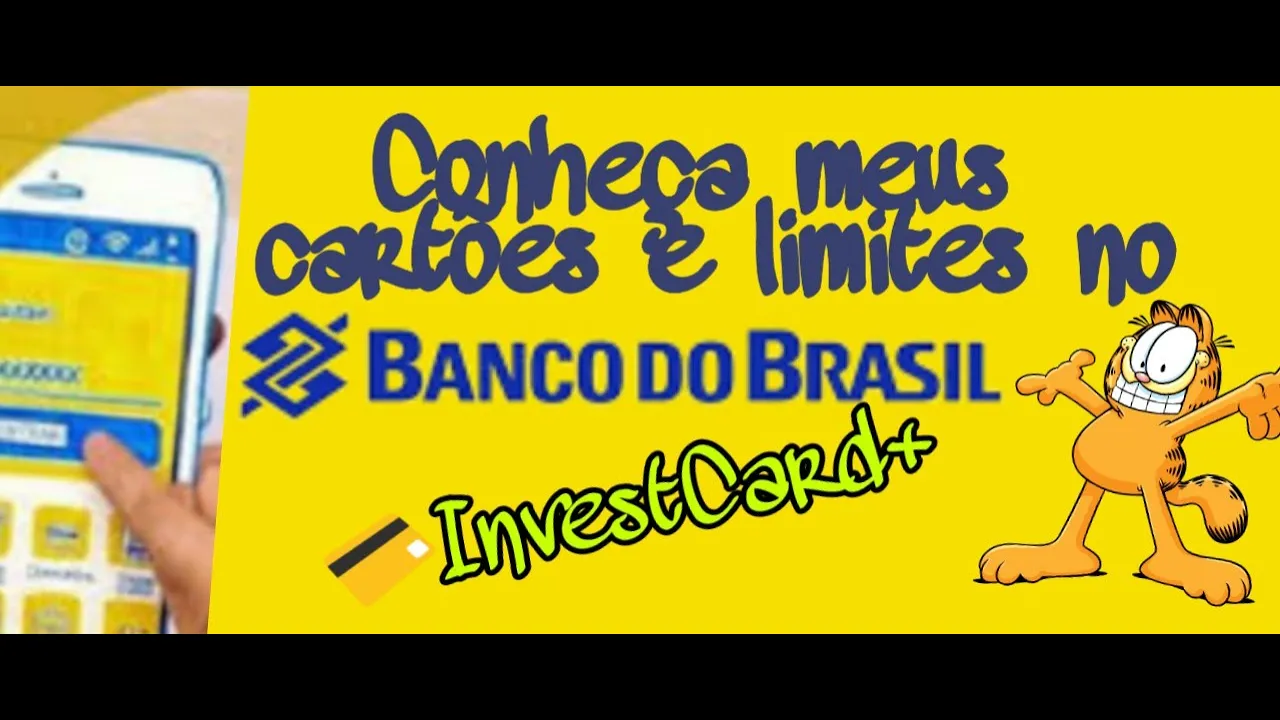 #BB CONHEÇA MEUS CARTOES E LIMITES DE CREDITO NO #BANCODOBRASIL