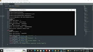 ATM INTERFACE TASK 3 JAVA DEVELOPMENT INTERNSHIP LEVEL 2 OASIS INFOBYTE
