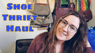 Thrift Haul to Sell on Ebay and Poshmark Shoe BOLOs
