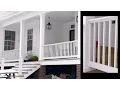 How to Build Traditional Farmhouse Railings part 2 Complete specs and details FarmCraft101
