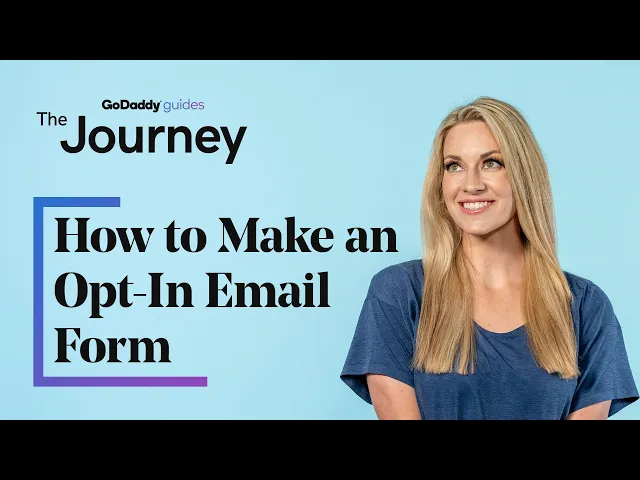 Thumbnail for How to Make an Opt-In Form for Your Email Marketing The Journey