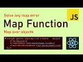 Object map is not a function How to map Object in Js React Native React Map Large arrays