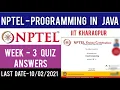 NPTEL Programming In Java Assignment 3 Solutions Week 3 Quiz and Programming Questions Solutions