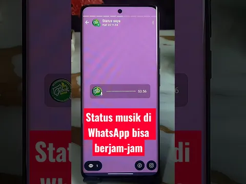 cara membuat status audio WhatsApp durasi sangat panjang
