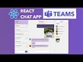 Chat Application using React JS - Build and Deploy a Chat App in 1 Hour Microsoft Teams