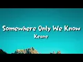 Download Lagu Keane - Somewhere Only We Know (lyrics)