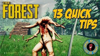 13 quick tips for the forest the forest tips u0026 tricks