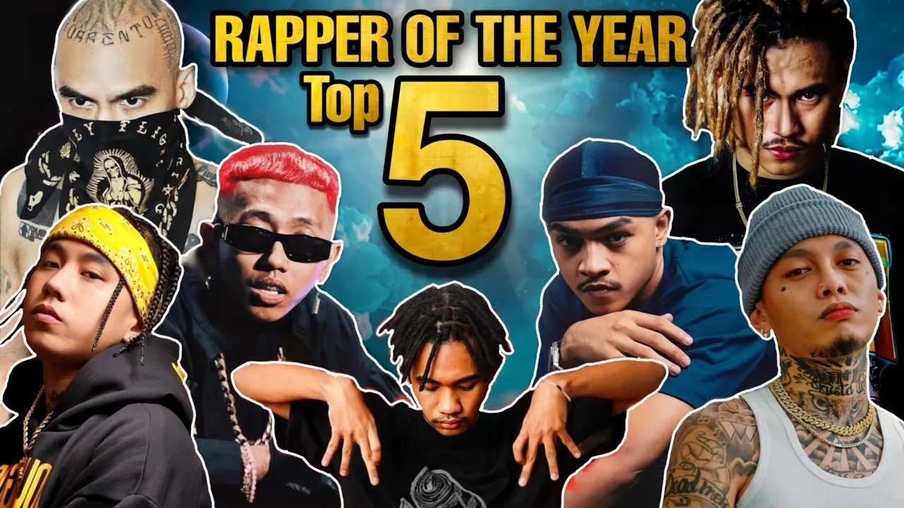 TOP 5 | FILIPINO RAPPER Of The YEAR (Sino Ang Numero Uno?) 2022 Rapstar